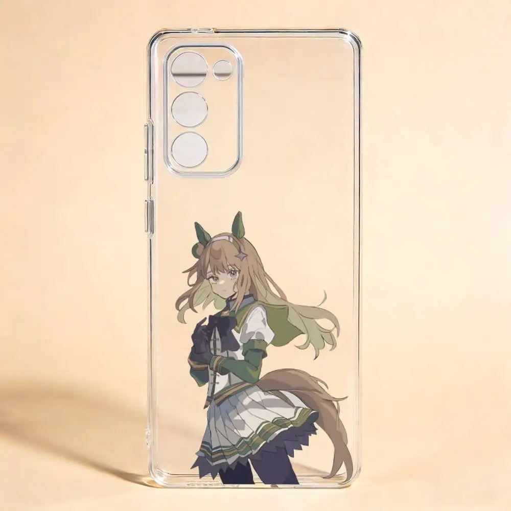 Silence Suzuka Umamusume Phone Case For Samsung Galaxy S24 S25 S23 S22 S21 Transparent Cover Case