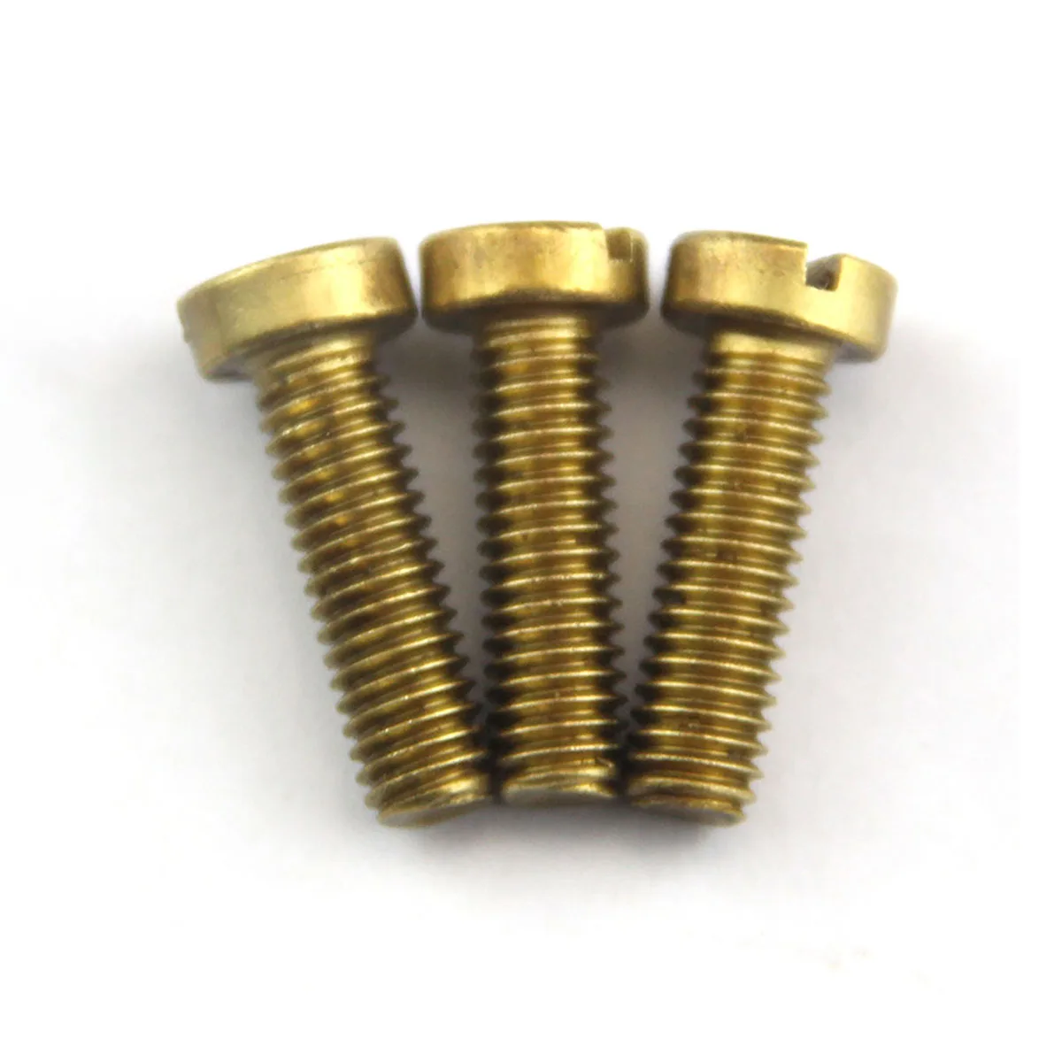 Brass Flat Head Slotted Screw  M2-M6