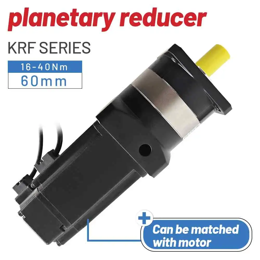 Riduttore epicicloidale ad alta precisione Rapporto serie 60 Riduttore epicicloidale Nema 34 4:1