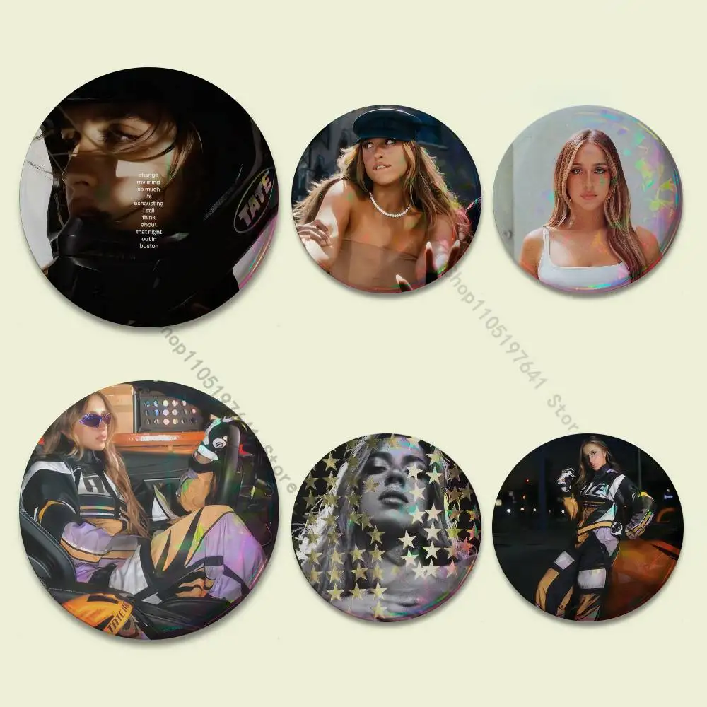 Tate Mcrae So Close To What Badges Button Round Creative Pin Brooch Badge Bag Decor Fans Collect Friends Gifts