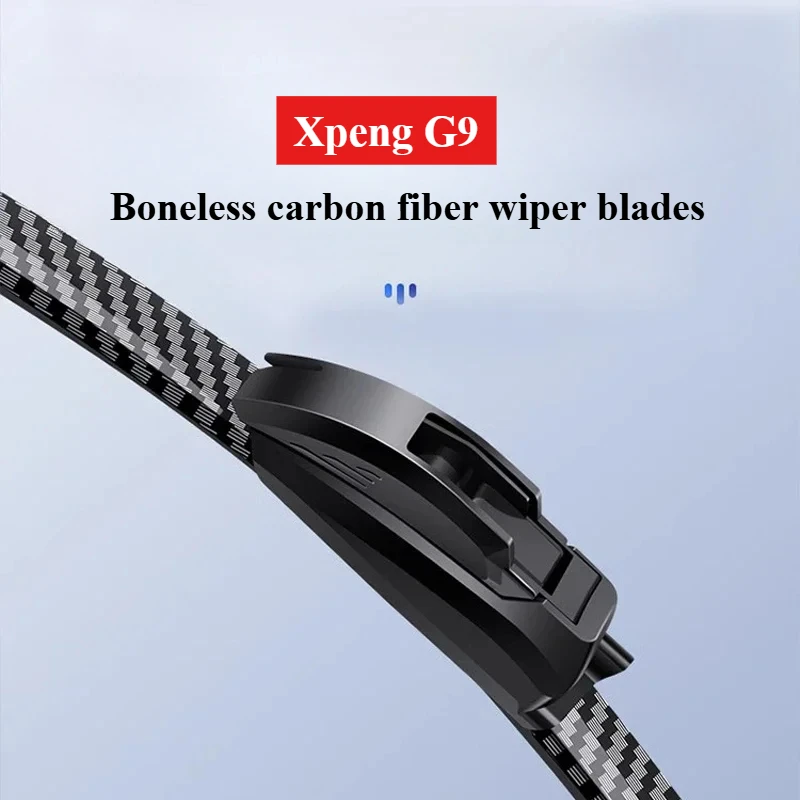 For Xpeng G9 wiper carbon fiber boneless carbon fiber wiper blade retrofit accessories