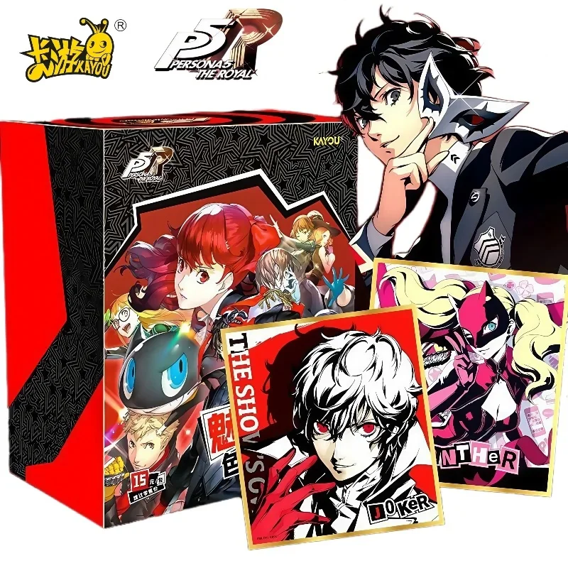 

Официальная подлинная серия KAYOU Persona 5, королевское издание, фантомная цветная бумага, энтузиасты игр, коллекционные игрушки, цветная бумага, оригинальная коробка