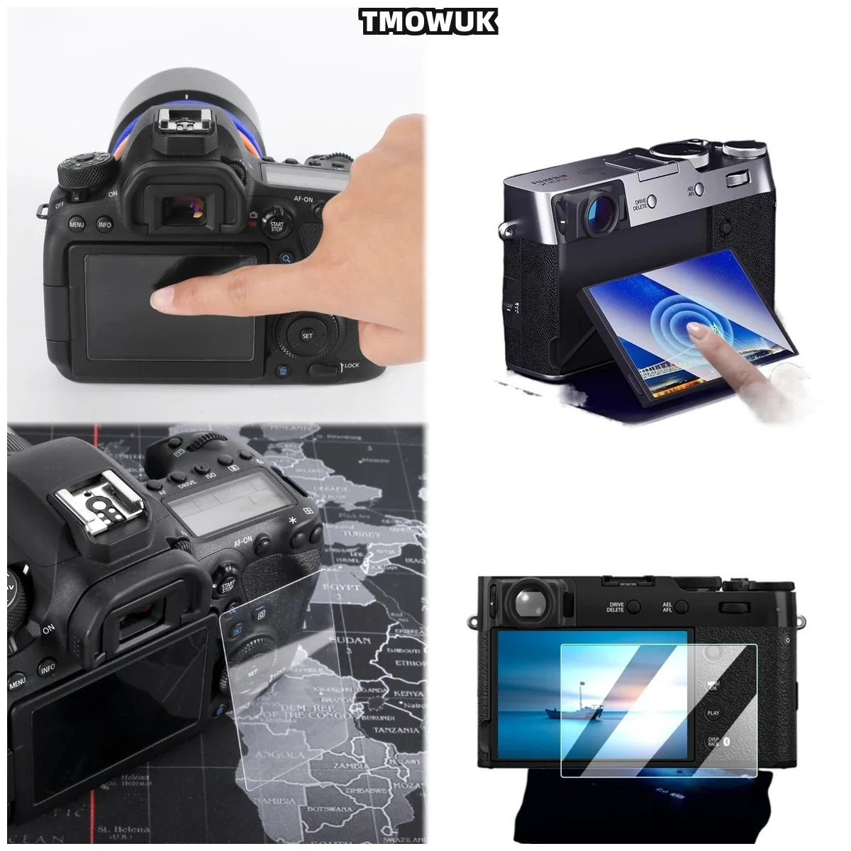 For Fujifilm XT-5 XT-4 R50 R8 XS10 X-100V Pro3, Precision Cut Screen Shield, Optimal Image Quality Retention.