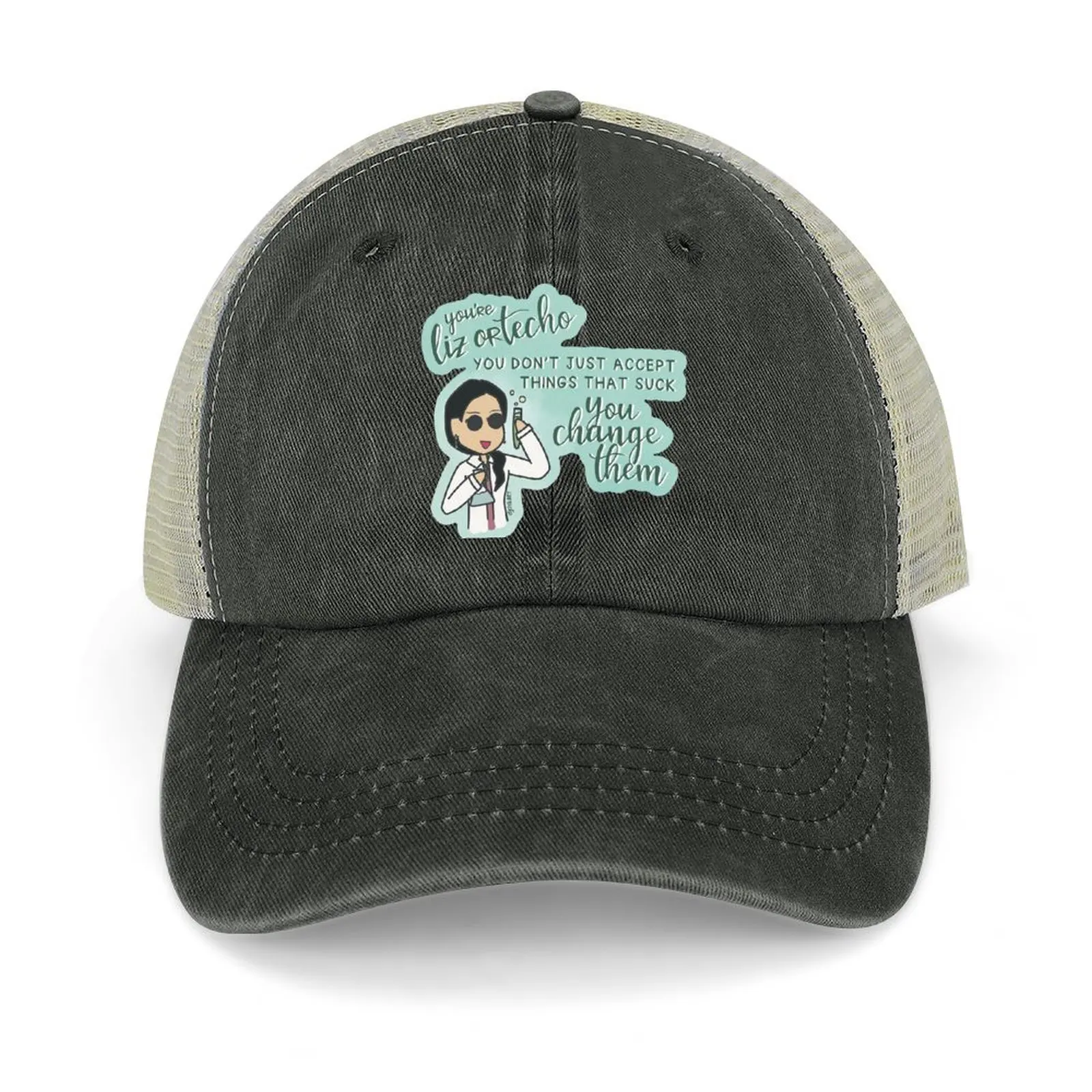 

Liz Ortecho Badass Latina Scientist Baseball Cap hats for men Brand Man cap Golf Wear Women's Beach Outlet 2025 Men's