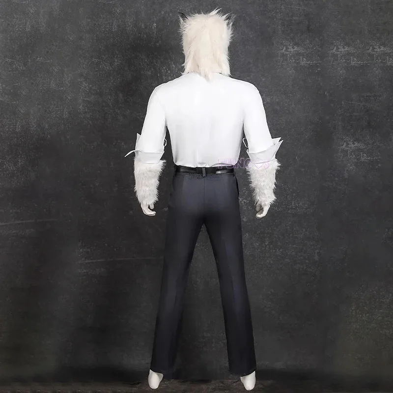 DY20Von Lycaon تأثيري حلي لعبة Zenless منطقة صفر فيكتوريا التدبير المنزلي الفراء غطاء رأس الذيل سترة حزام الأكمام بروش الملحقات