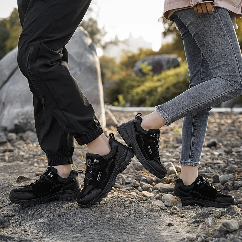 

Hiking Shoes Men Casual Sneakers Women Lace-up Sports Shoes Fashion Outdoor Low-top Comfortable Breathable Non-slip Sneaker Men