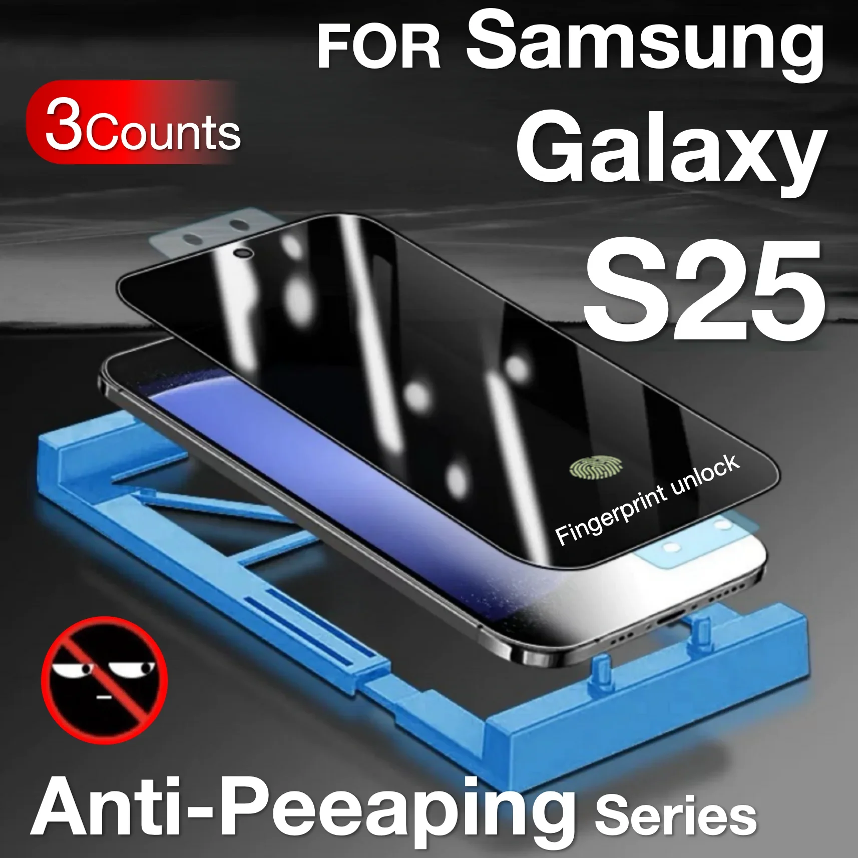 

3Pcs For Samsung Galaxy s25 s24 s23 s22 s21Ultra s20 s10 Note 20 Anti-Peeaping Screen Protector,Not tempered glass