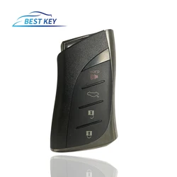 BEST KEY Smart Prox Remote Car Key Shell Case With insert small key for Lexus ES300h ES350 ES200 ES260 LS350 LS500h