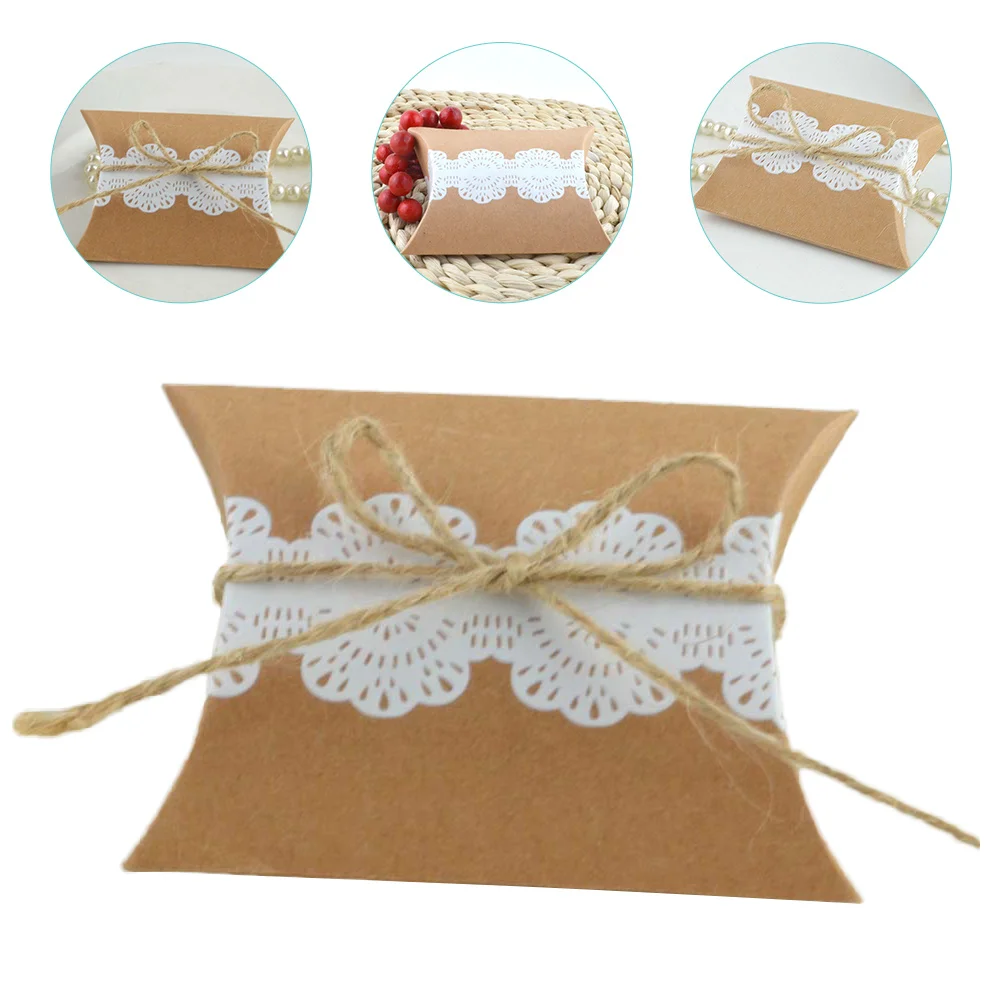 

100Pcs Elegant Candy Boxes for Wedding Party Favors Chocolate Gifts Home Dessert Shop Use Favor Boxes Wedding Decorations