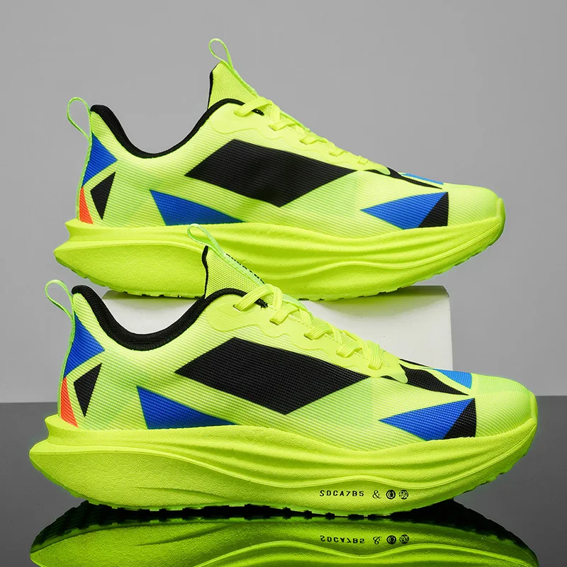 Original Running Shoes Men Carbon Board Speciality Marathon Sports Breathable Lightweight Woman Comfortable Athletic Sneakers