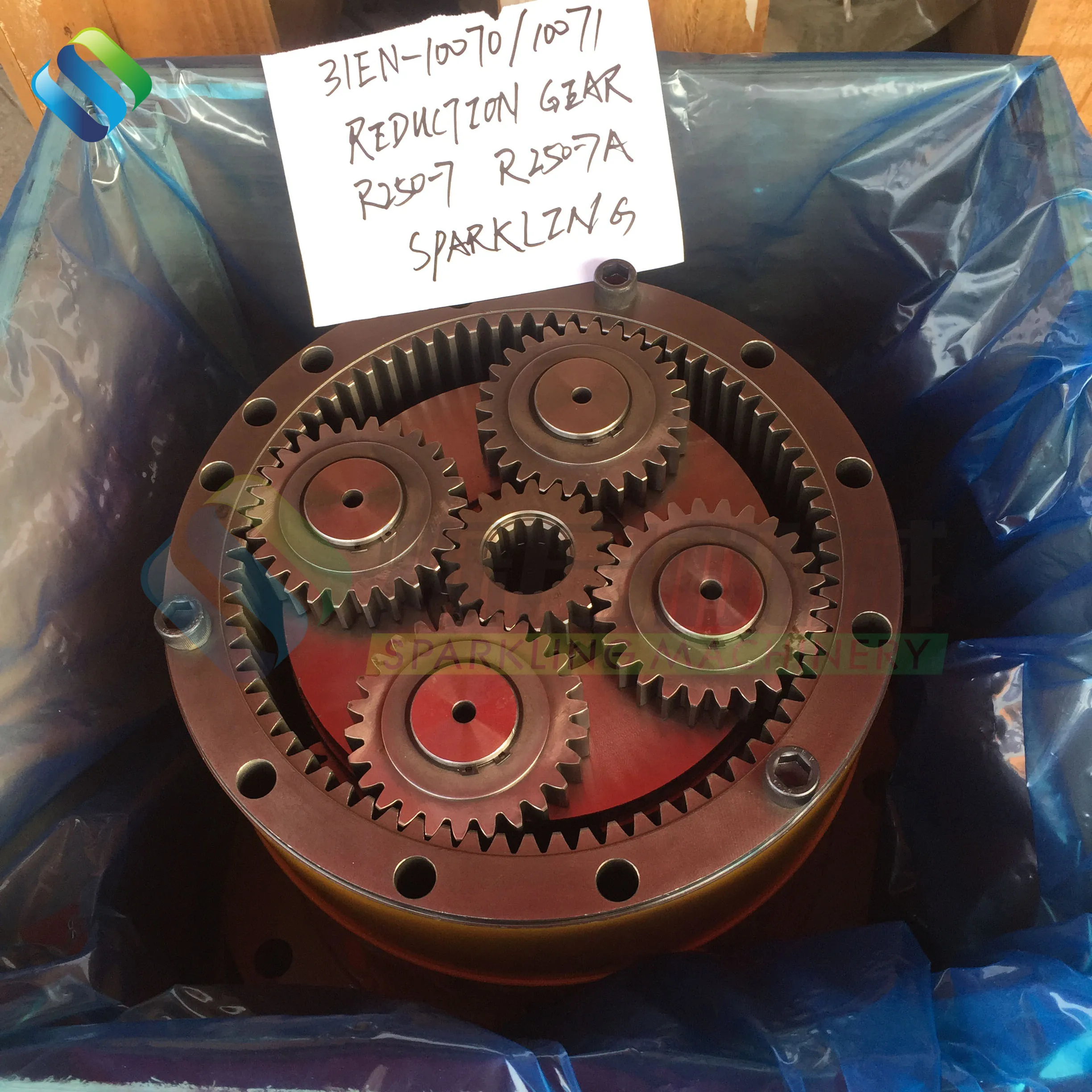 SPARKLING 31EN-10071 31EN-10070 ترس تخفيض التأرجح من R250LC7 R250LC7A للحفارة