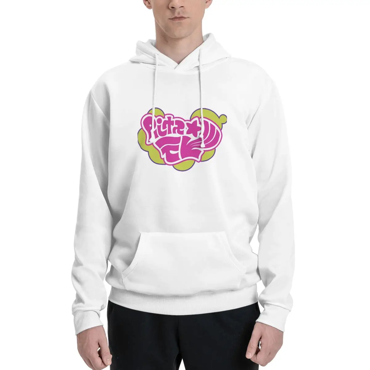 Squid Sisters-Sudadera con capucha de poliéster liso para hombre, sudadera cálida, tallas de colores Dif