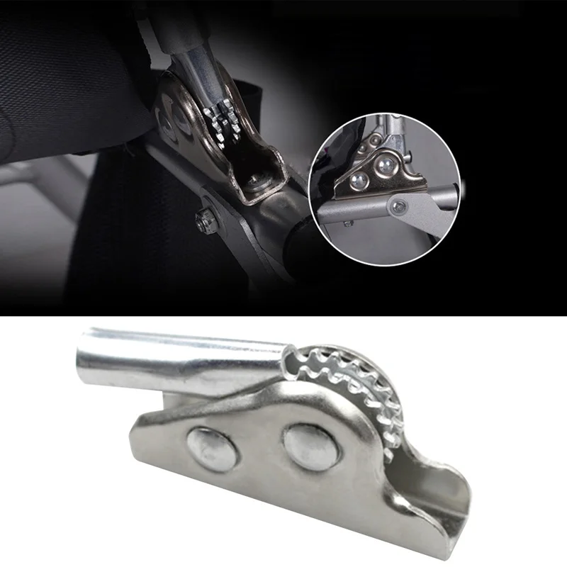 Useful High quality Hot sale Sofa Hinge Spare Parts 180 Degree 5 Level Accessory Backrest Connecting Metal Ratchet