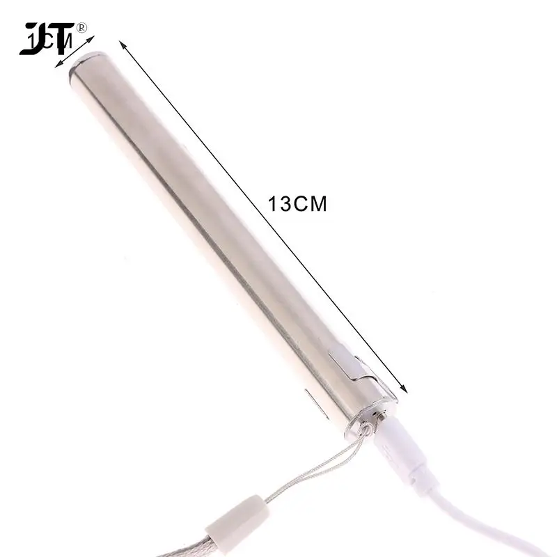 Rechargeable Professional Medical Handy Pen Light USB Mini Nursing Flashlight LED Torch