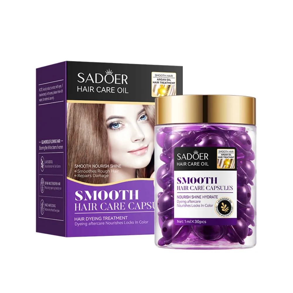 

Vitamin Hair Care Oil Capsule Deep Moisturizer Nourishing Treatment Hair Essential Oil Repair Hair Fast Restore