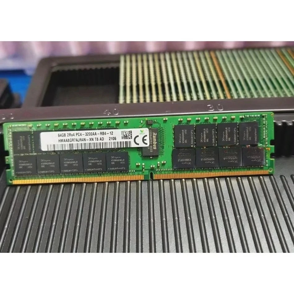 

For SK Hynix memory stick HMAA8GR7AJR4N-XN 64G 2RX4 PC4-3200AA REG ECC
