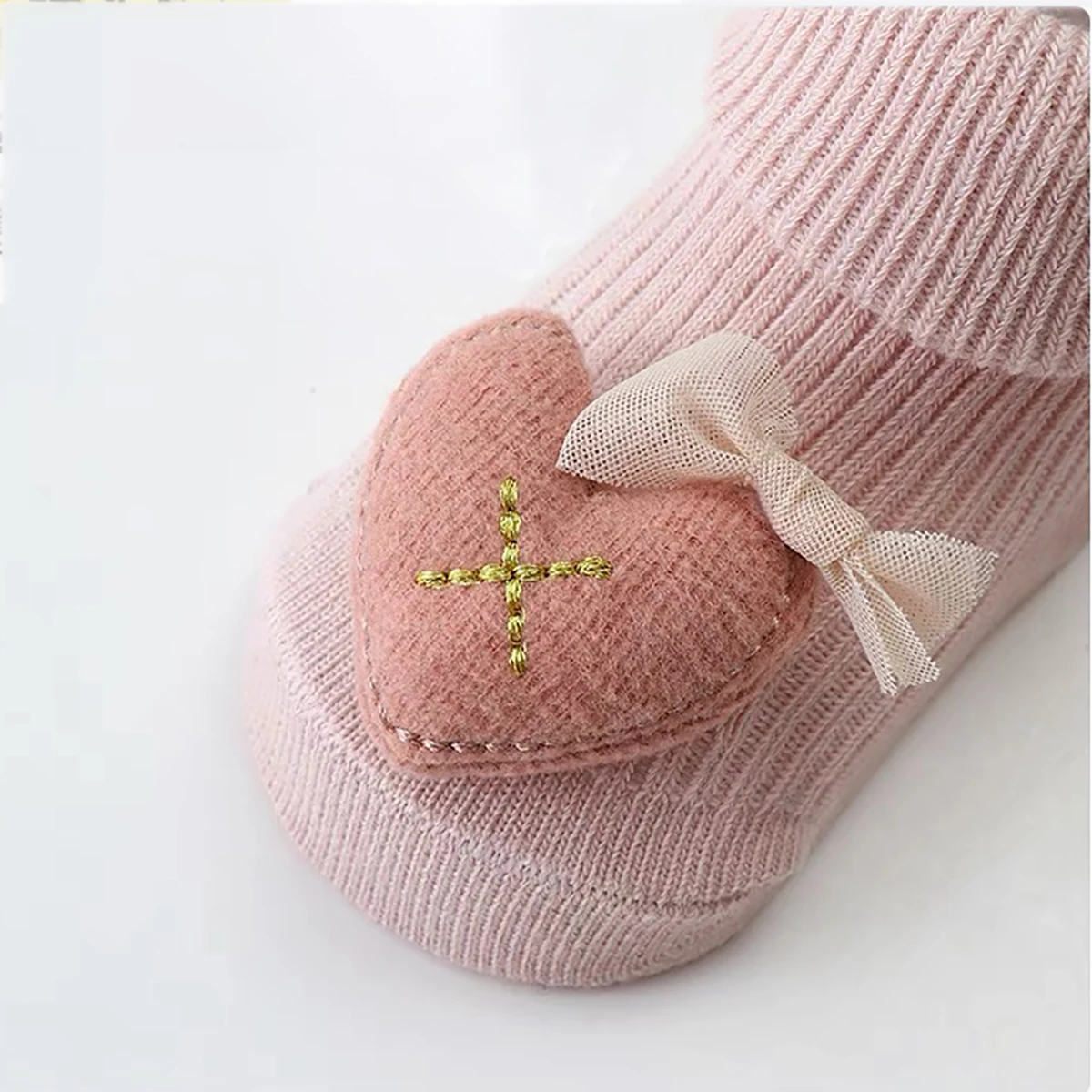 3 Pairs/lot 2023 Autumn Infant Toddler Boys Girls Non-Skid Cute Cartoon Doll Socks Newborn Baby Soft Cotton High Quality Socks