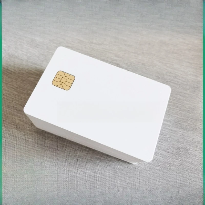50 pieces of contact IC cards AT24C16 white cards for water and electricity meters, compatible with Epson L8050 inkjet printers