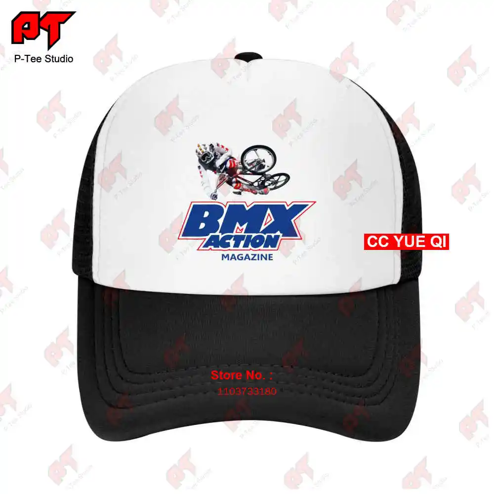 Bmx Action Magazine Ramp Jump Freestyle Racing Bike Haro Hutch Skyway Baseball Caps Truck Cap HRB4