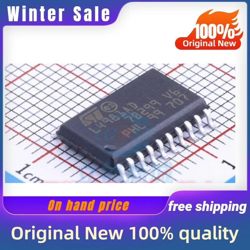 10PCS New original L4981AD L4981AD013TR SOP-20 quality goods