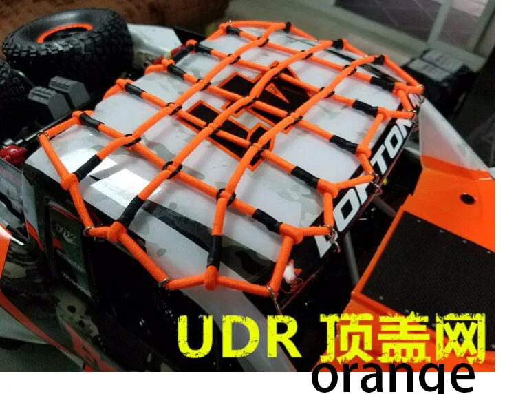 RC type TRAXXAS UDR rear straight bridge short card new top cover net protective net decorative net cover FOX same color luggage
