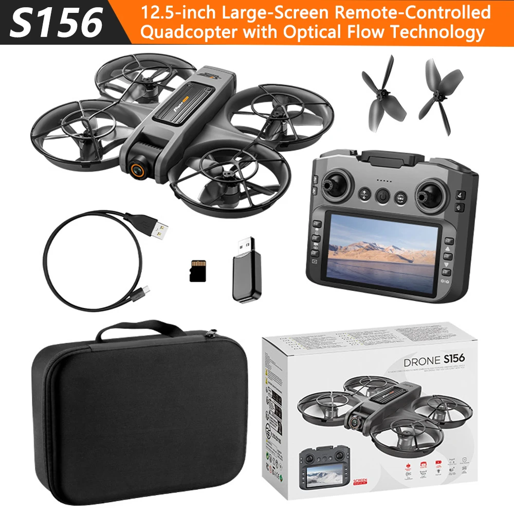 S156 Drone 8K HD Camera 5G WiFi FPV  Quadcopter with Obstacle Avoidance Altitude Hold RC Drone for Adults Beginners