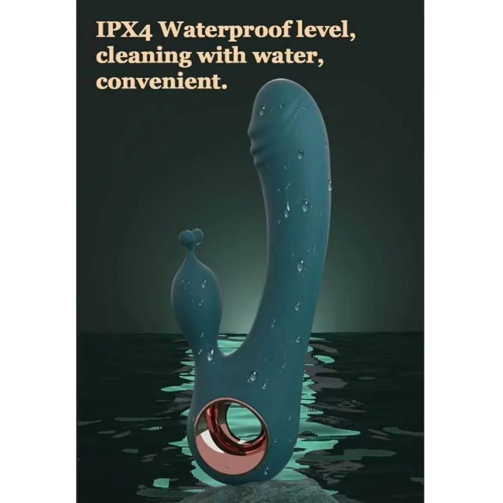 Female orgasmic artifact: G-spot clitoral dual stimulation AV massage stick, recommended multi frequency vibration sex toys