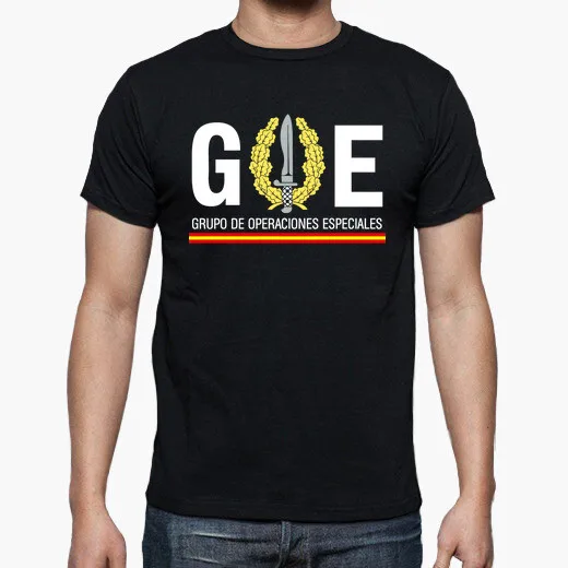 Spanish Legion GOE Mod.1-3 Special Operations Group T-Shirt. Summer Cotton O-neck Men\'s Short Sleeve T-Shirt New S-3XL