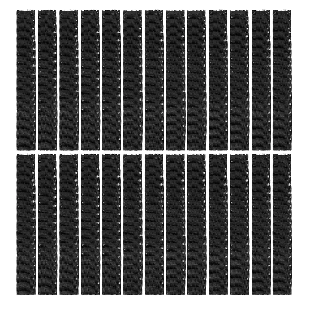 

200pcs Makeup Brush Covers Plastic Stretchable Mesh Protector Flexible Bristle Guard For Travel Eye Shadow Foundation