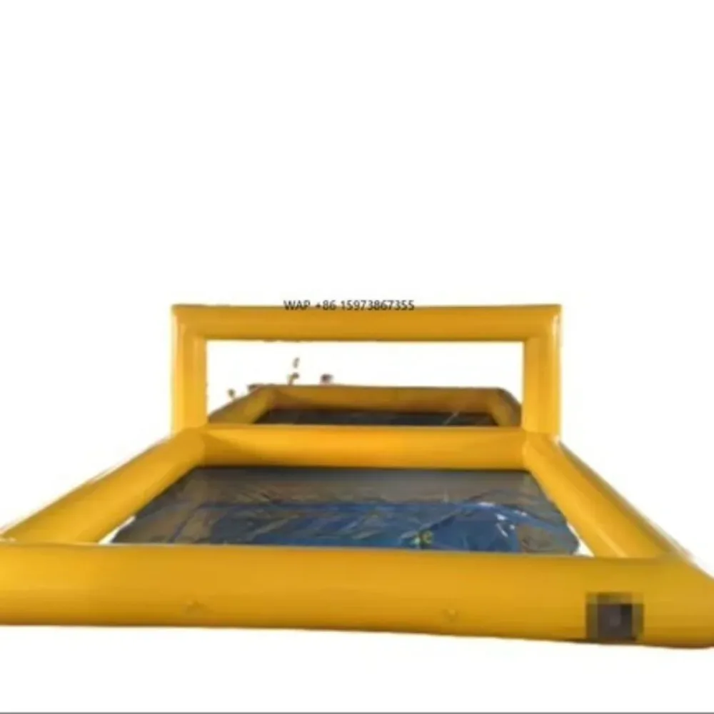 

Water Volleyball Inflatable Sports Games Large Water Volleyball Court Inflatable Volleyball Court Grass or Water Swimming Pool