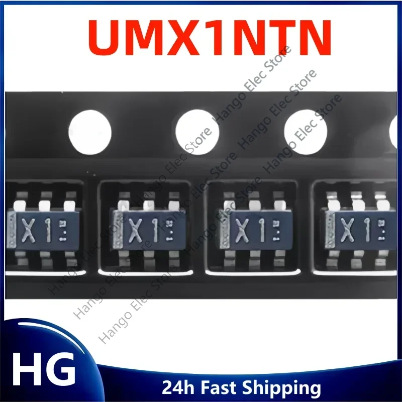 

50-100 шт./лот, оригинальный новый UMX1NTN для Mitsubishi, трубка зажигания X1, автомобильный транзистор UMX1 SOT363 *1, smd транзистор