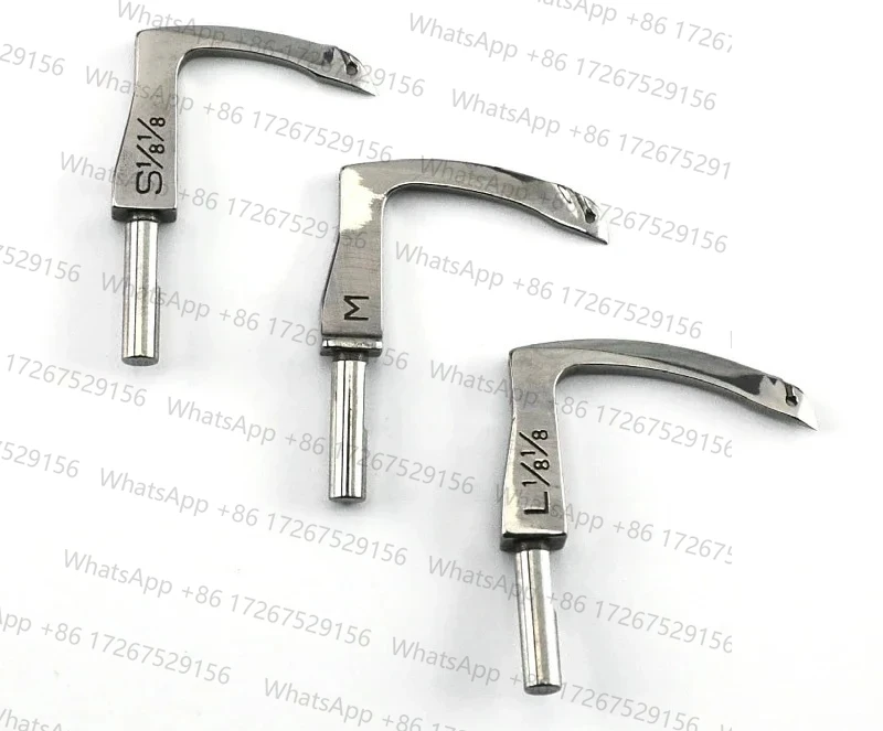 1/8''x2 Looper Set For Brother DT6-B926 Double Needle Chain Stitch Feed Off the Arm Sewing Machine 148869101 148870101 148871101