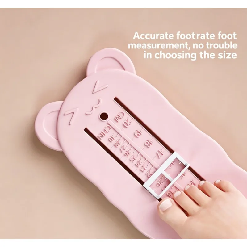 Kids Toddler Foot Measure Gauge Shoes Size Measuring Ruler Tool Baby Boy Girl Children's Foot Length Measuring Ruler Fittings