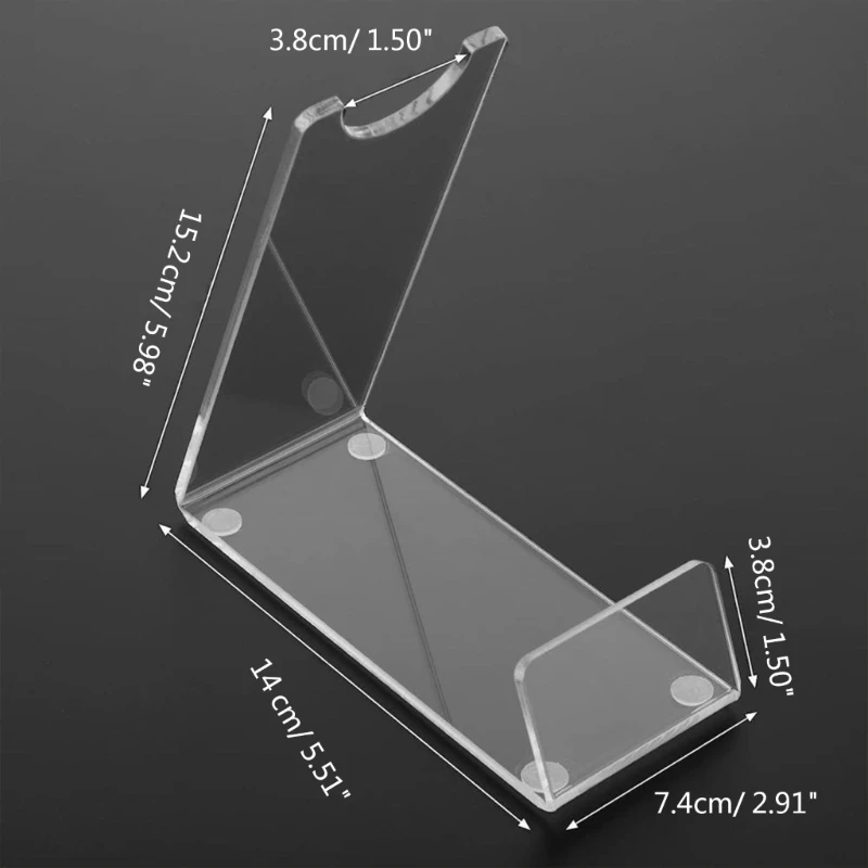 Lightsaber Desktop Mount Acrylic Display Stand Holder Rak Display Lightsaber