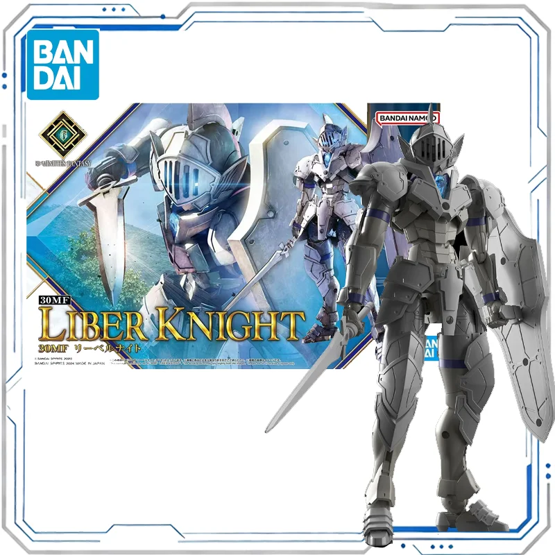 Bandai Original 30MF LIBER KNIGHT Genuine Mobile Suit Anime Action Figure Assembly Model Kit Collectible Toy Gift Men Toys