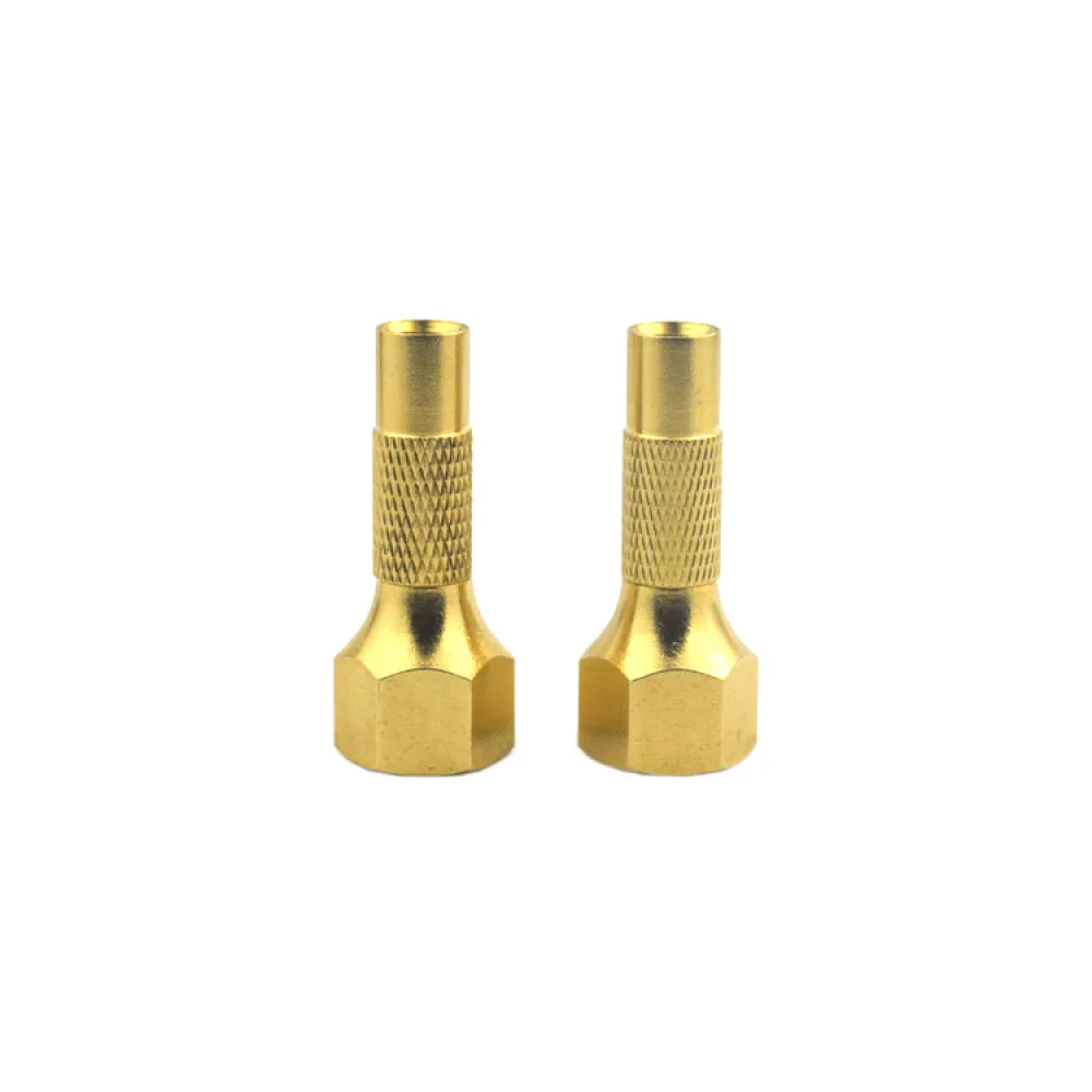 Copper Tire Inflator Air Chuck Twist On Valve Connector For Car Motorcycle Bike Tire Pressure Gauge Pump Accessories