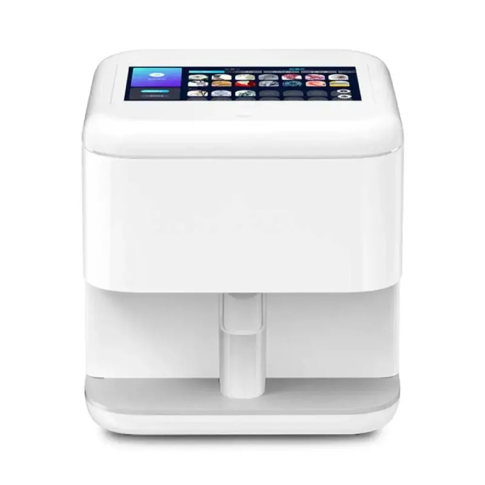 Operating Easily One Click Digital Nail Printer 3d Nail Art Photo Drawing Nail Printer