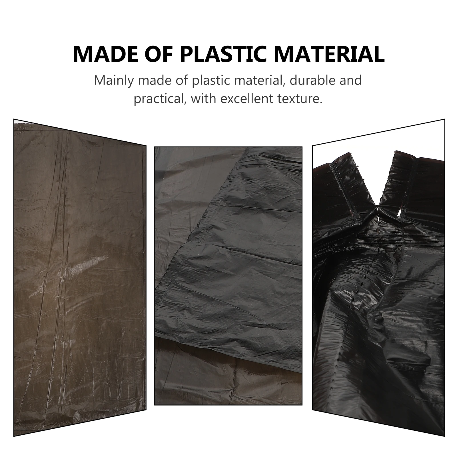 

75 Pcs Thick Garbage Big Bags Trash Disposable Heavy Duty Sanitary Disposal Drawstring Large