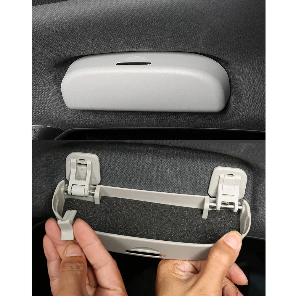 Car Glasses Case Box for Toyota Corolla RAV4 Camry CHR Highlander 2011 - 2016 2017 2018 2019 Sunglasses Holder Assecories Tools