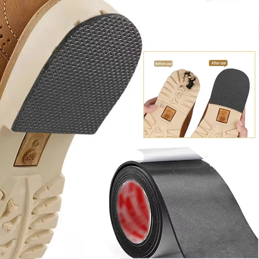 

2M Non-Slip Sole Stickers Mute Cushion Insoles No-adhesive Repair Outsole Insoles Men Women Shoes Wearable Pads Accessories