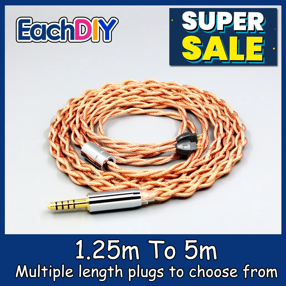 

Graphene 7N OCC Shielding Coaxial Mixed Earphone Cable For AUDEZE iSINE 10 20 LX LCDi3 LCDi4 LN007770