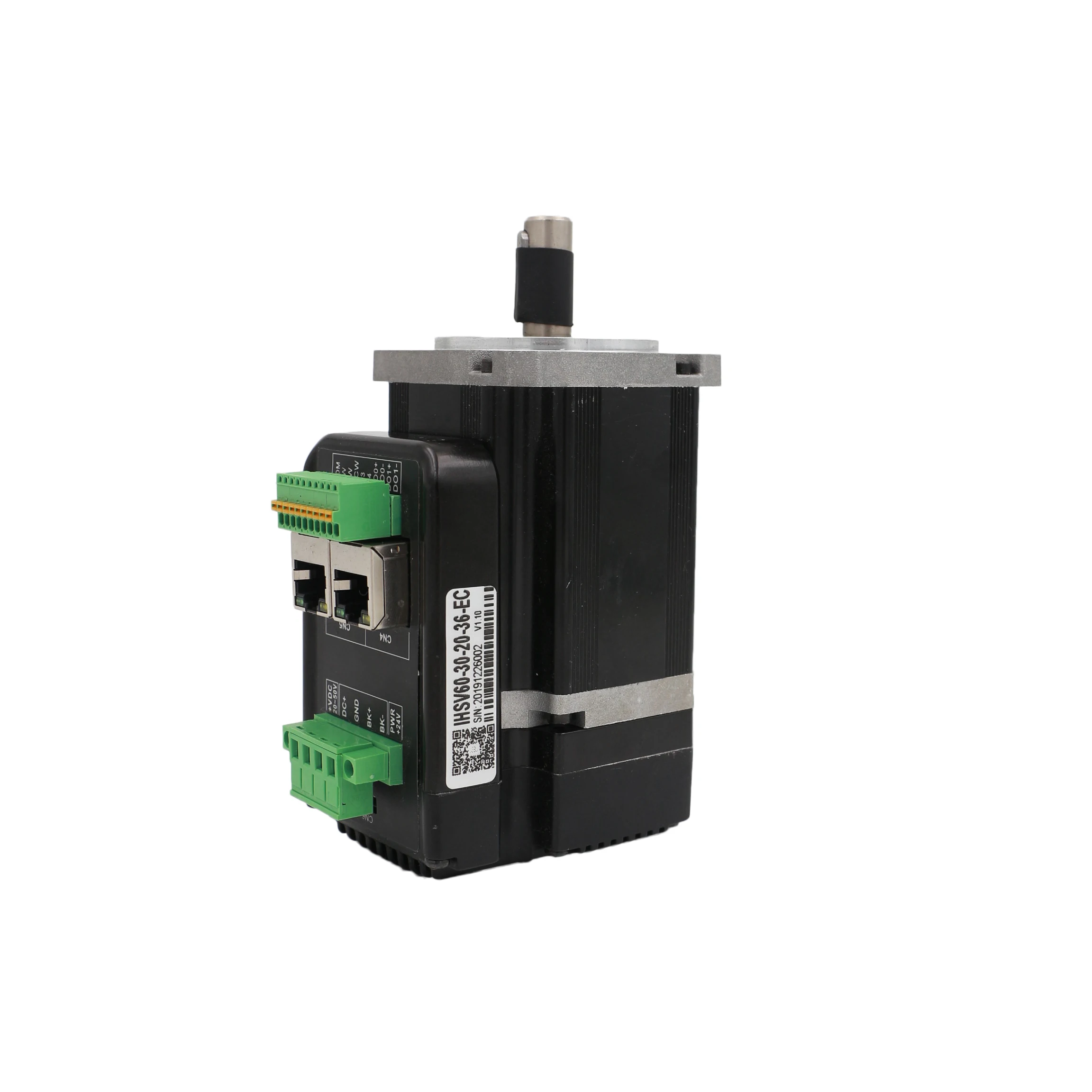 IHSV60-30-20-36-EC Hot Sale Nema24 EtherCat Motor 3 Phase 36V 200W Integrated AC Servo Motor