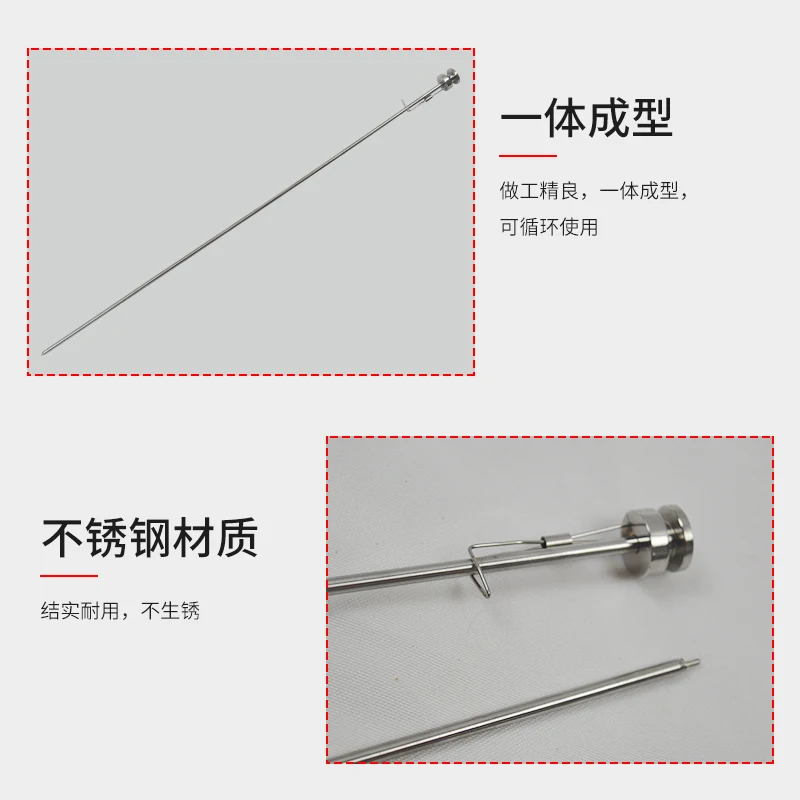 Transfusion gun for cows insemination equipment for animals  artificial insemination gun outer sleeve clamp spring vas deferens