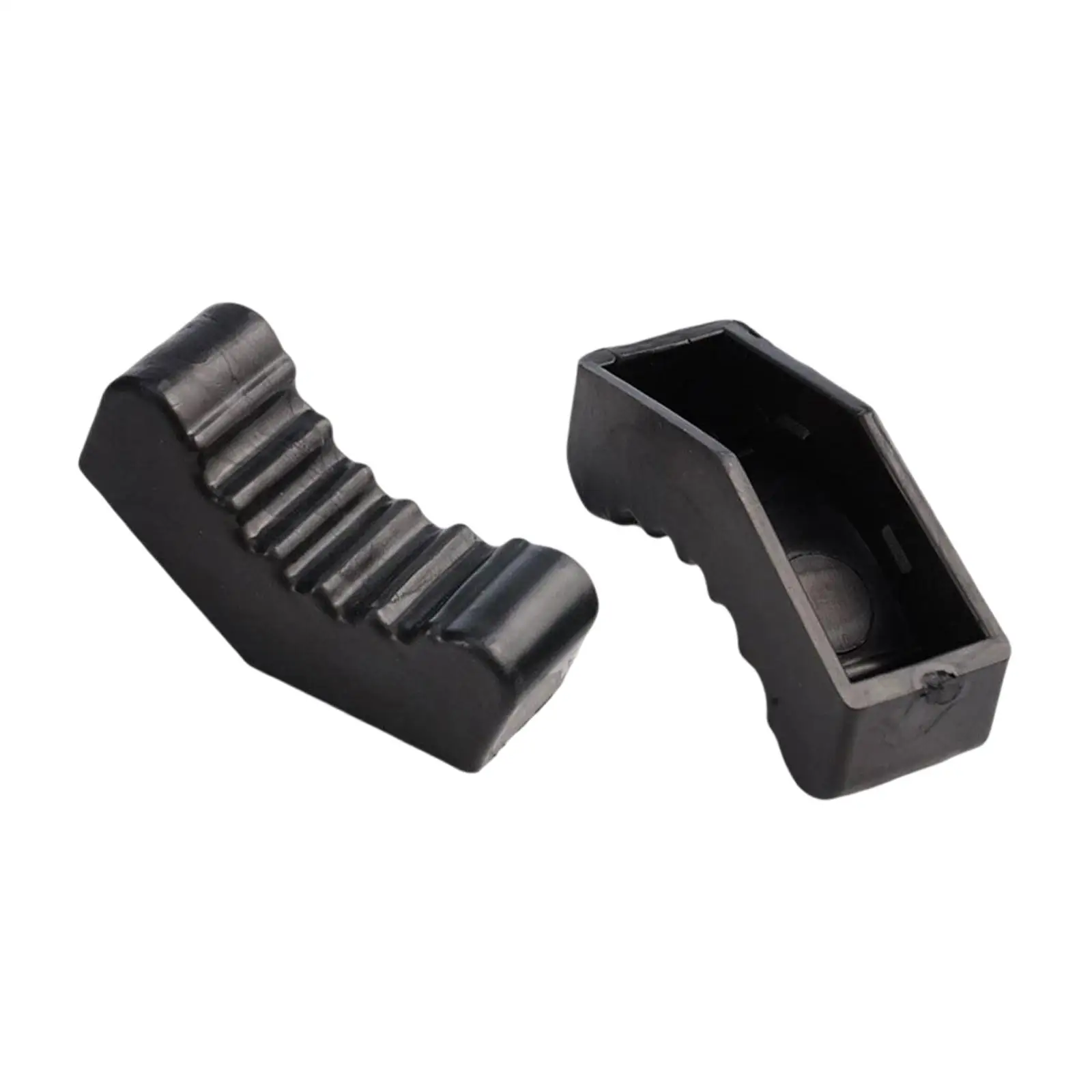 2 peças jack suporte almofadas pitada solda quadro lateral ferroviário protetor piso jack pad