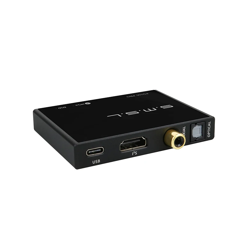 Interface digital SMSL PO100 PRO USB, Decodificação MQA, XOMS, XU316, DSD64, Coaxial óptico, DSD512, Saída I2S, 32bit, 768kHz para o interruptor PS5