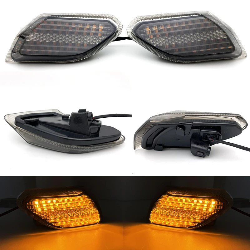 For Jeep JL 2018-2020 DRL Amber Flashing LED Turning light Double Track Running Water Off-road Car Lights Turn Signal Led Lamp .