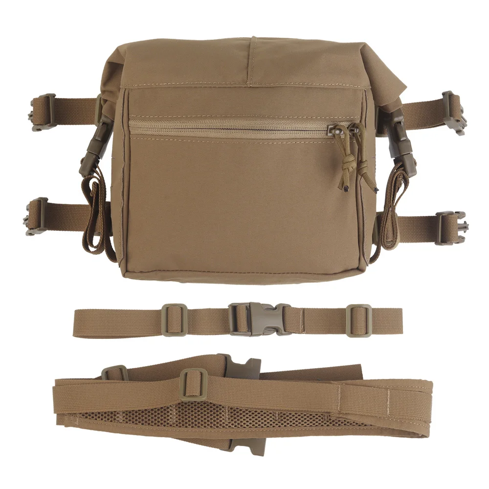 Großvolumiger MOLLE-kompatibler Alpha-Erweiterungsrucksack für Brustgurte, taktische Ausrüstung, Jagd- und Outdoor-Abenteuerzubehör – Detail 10