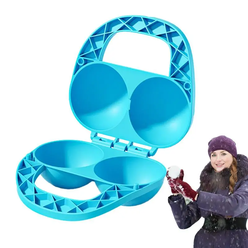 Moldes de nieve para niños al aire libre divertido Clip de bola de nieve interactivo juguetón creativo molde de pala de nieve para niños deporte al aire libre