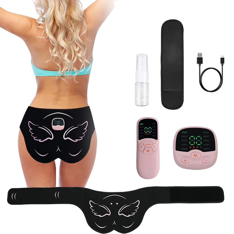 Smart Hip Glute Trainer Buttock Muscle Stimulator Muscle Toner 10 Modes 30 Intensity USB Recharge Body Shaping Fitness Massage