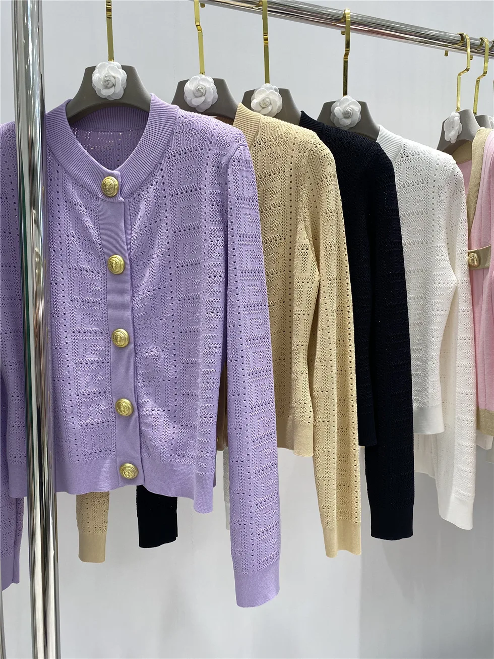 ZJYT واحدة الصدر س الرقبة سترة مشغولة من الصوف القمم للنساء طويلة الأكمام البلوزات الخريف تريكو جيرسي موضة الملابس النسائية